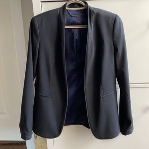 Elie Tahari Black Modern Blazer